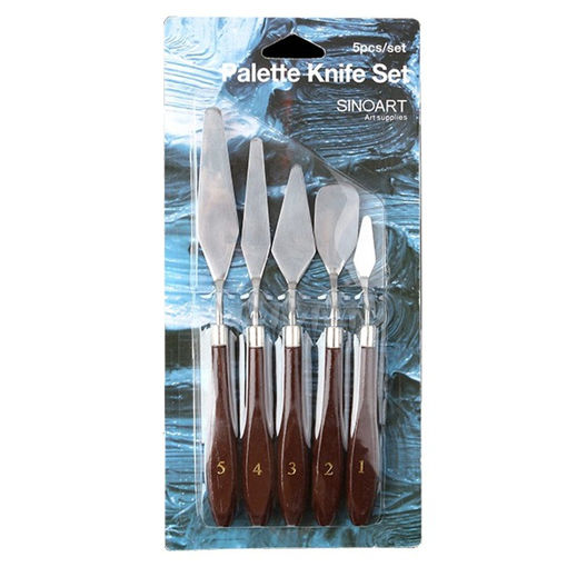 Picture of PALETTE KNIFE SET - 5 PACK
